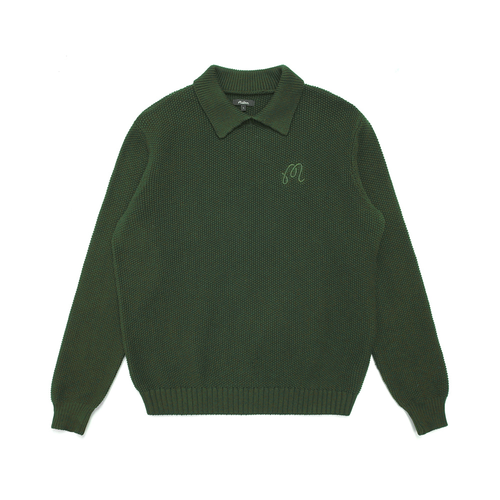 [Legacy 2nd Collection] Fisherman 스웨터 GREEN