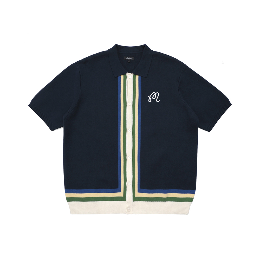 [Legacy 2nd Collection] Elm 버튼업 스웨터 NAVY