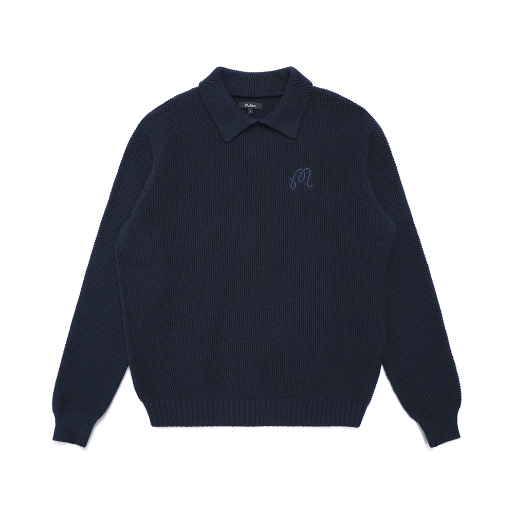 [Legacy 2nd Collection] Fisherman 스웨터 NAVY